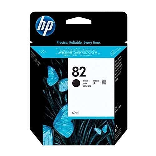 에이치피 HP 82 69-ml Black Ink Cartridge for HP Designjet 510ps CJ996A and CJ997A Printers (CH565A)