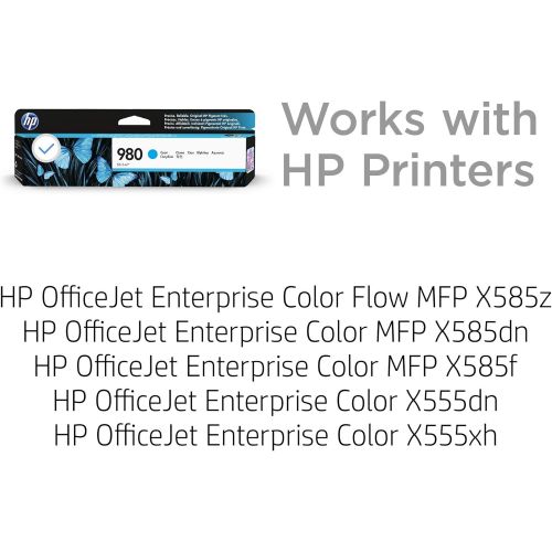 에이치피 HP 980 Ink-Cartridge Cyan D8J07A