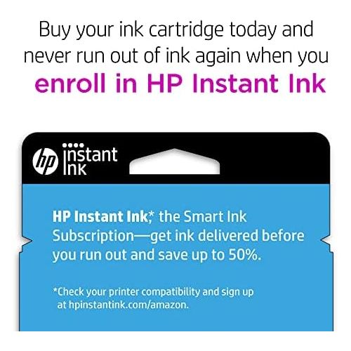 에이치피 Original HP 910 Black Ink Cartridge Works with HP OfficeJet 8010, 8020 Series, HP OfficeJet Pro 8020, 8030 Series Eligible for Instant Ink 3YL61AN