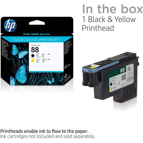 에이치피 HP 88 Ink Printhead Black & Yellow C9381A