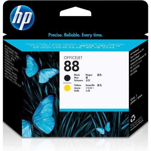 에이치피 HP 88 Ink Printhead Black & Yellow C9381A