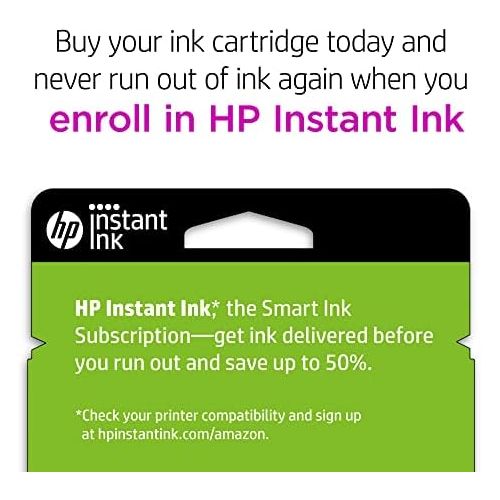 에이치피 Original HP 966XL Black High-yield Ink Cartridge Works with HP OfficeJet Pro 9020 Series Eligible for Instant Ink 3JA04AN