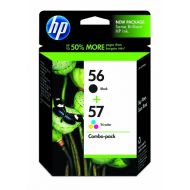 HP 56 Black & HP 57 Tri-color Original Ink Cartridges, 2 pack