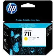 HP 711 Yellow 29-ml Genuine Ink Cartridge (CZ132A) for DesignJet T530, T525, T520, T130, T125, T120 & T100 Large Format Plotter Printers