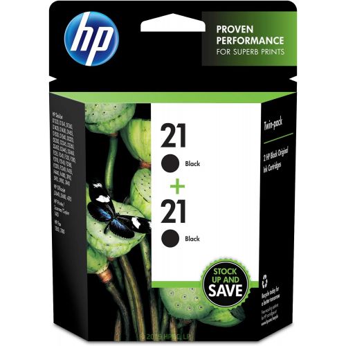 에이치피 HP 21 2 Ink Cartridges Black C9351AN