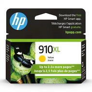 Original HP 910XL Yellow High-yield Ink Cartridge Works with HP OfficeJet 8010, 8020 Series, HP OfficeJet Pro 8020, 8030 Series Eligible for Instant Ink 3YL64AN