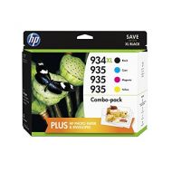 HP 934XL/935 High Yield Black and Standard C/M/Y Color Ink Cartridges Combo Pack