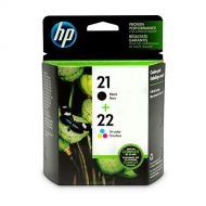 HP 21 2 Ink Cartridges Black, Tri-color C9351AN, C9352AN