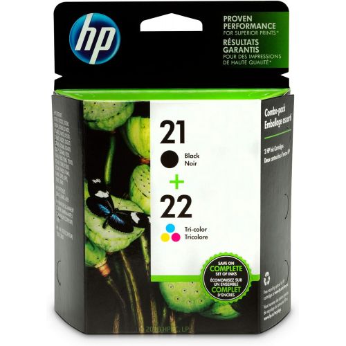 에이치피 HP 21 2 Ink Cartridges Black, Tri-color C9351AN, C9352AN