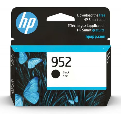 에이치피 Original HP 952 Black Ink Cartridge Works with HP OfficeJet 8702, HP OfficeJet Pro 7720, 7740, 8210, 8710, 8720, 8730, 8740 Series Eligible for Instant Ink F6U15AN