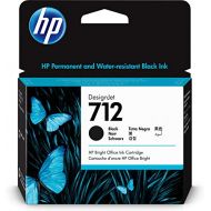 HP 712 Black 80-ml Genuine Ink Cartridge (3ED71A) for DesignJet T650, T630, T230, T210 & Studio Plotter Printers