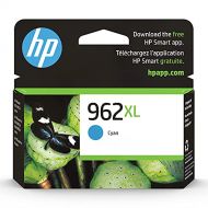 Original HP 962XL Cyan High-yield Ink Cartridge Works with HP OfficeJet 9010 Series, HP OfficeJet Pro 9010, 9020 Series Eligible for Instant Ink 3JA00AN