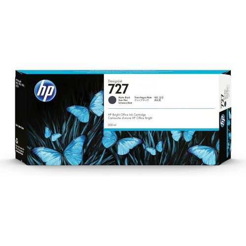 에이치피 HP 727 (C1Q12A) Ink Cartridge - Matte Black