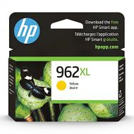 Original HP 962XL Yellow High-yield Ink Cartridge Works with HP OfficeJet 9010 Series, HP OfficeJet Pro 9010, 9020 Series Eligible for Instant Ink 3JA02AN