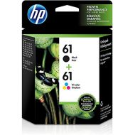 HP 61 2 Ink Cartridges Black, Tri-color CH561WN, CH562WN