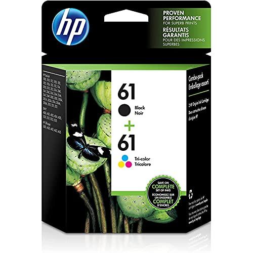에이치피 HP 61 2 Ink Cartridges Black, Tri-color CH561WN, CH562WN