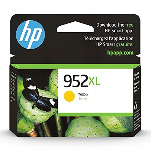 에이치피 Original HP 952XL Yellow High-yield Ink Cartridge Works with HP OfficeJet 8702, HP OfficeJet Pro 7720, 7740, 8210, 8710, 8720, 8730, 8740 Series Eligible for Instant Ink L0S67AN