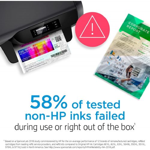 에이치피 Original HP 67XL Tri-color High-yield Ink Cartridge Works with HP DeskJet 1255, 2700, 4100 Series, HP ENVY 6000, 6400 Series Eligible for Instant Ink 3YM58AN