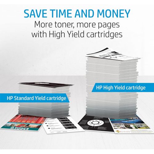 에이치피 HP 972X PageWide Cartridge High Yield Yellow Works with HP PageWide Pro 452 Series, 477 Series, 552dw, 577 Series L0S04AN