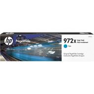 HP 972X PageWide Cartridge High Yield Cyan Works with HP PageWide Pro 452 Series, 477 Series, 552dw, 577 Series L0R98AN