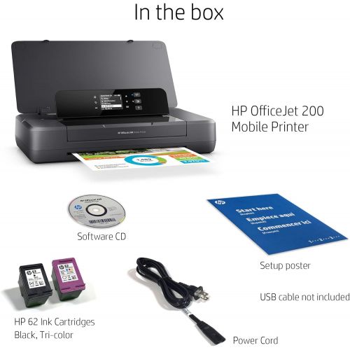 에이치피 HP OfficeJet 200 Portable Printer with Wireless & Mobile Printing (CZ993A)