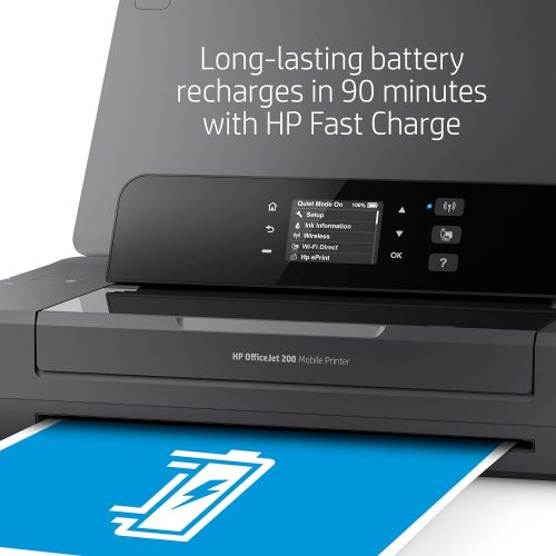 에이치피 HP OfficeJet 200 Portable Printer with Wireless & Mobile Printing (CZ993A)