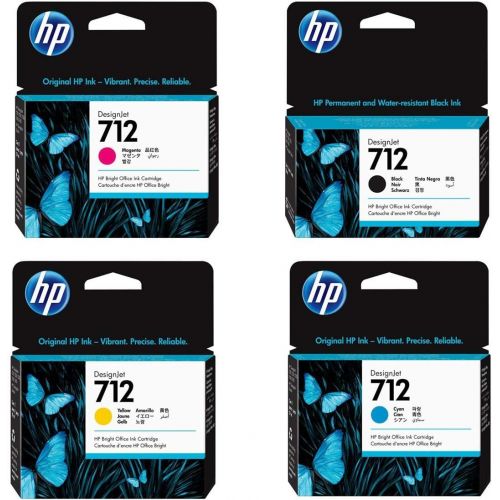 에이치피 HP 712 29ml Cyan DesignJet Original Ink Cartridge for T650, T630, T230, T210 & Studio Plotter Printers