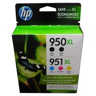 HP 951Xl / 950Xl (F6v12fn) Ink Cartridges (Cyan Magenta Yellow Black) 5-Pack in Retail Packaging