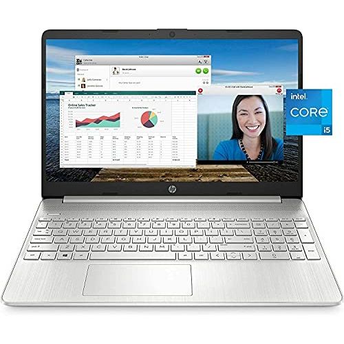 에이치피 Newest HP Thin Laptop 15.6 FHD IPS Computer, 11th Gen Intel 4-Core i5-1135G7 ( Beat i7-1065G7), 16GB DDR4, 1TB PCIe SSD, Iris Xe Graphics, Webcam, WiFi, Bluetooth, USB-C, Windows 1