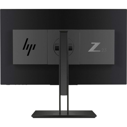 에이치피 HP Z23n G2 23 Inch FHD 1080p IPS LED Business Monitor (1JS06A8#ABA) 2-Pack Bundle with HDMI, DisplayPort, VGA, USB Ports, and Dual Monitor Desk Mount Stand with Clamp