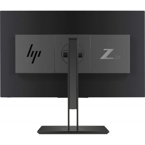 에이치피 HP Z24nf G2 23.8 Inch Full HD 1080p IPS LED Monitor (1JS07A8#ABA) 2-Pack Bundle with HDMI, DisplayPort, VGA, USB Ports, and Dual Monitor Desk Mount Stand with Clamp