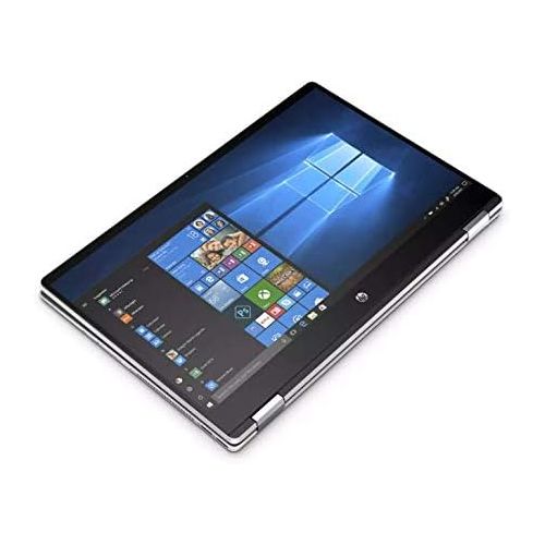 에이치피 HP Pavilion x360 15.6 HD WLED-Backlit Touchscreen 2-in-1 Laptop 10th Gen Intel Core i5-10210U 16GB DDR4 RAM 512GB SSD Natural Silver Windows 10 Home with Woov Mouse Pad Bundle