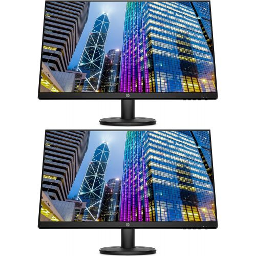 에이치피 HP V27i 27 Inch IPS LED Backlit Monitor 2-Pack, HDMI, FHD