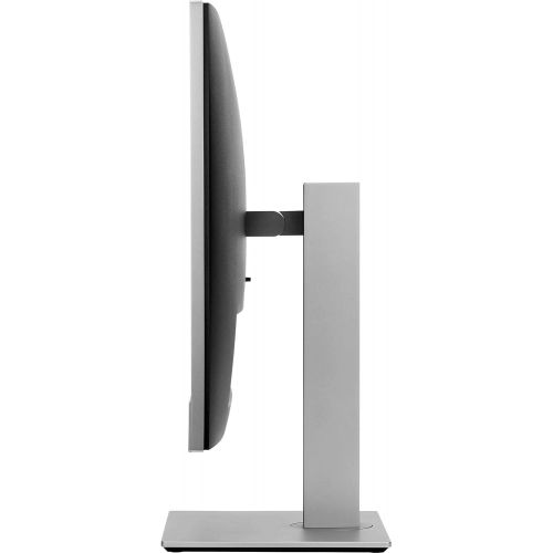에이치피 HP EliteDisplay E273q 27 Inch IPS LED Backlit Monitor (1FH52A8#ABA) 2-Pack Bundle with Desk Mount Clamp Dual Monitor Stand