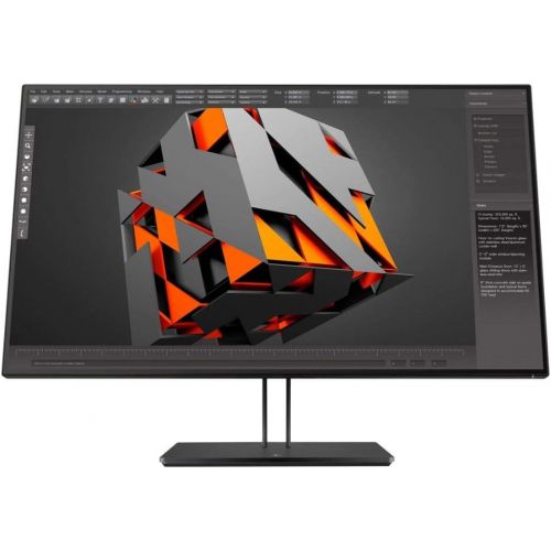 에이치피 HP Business Z32 31.5 Inches 4K UHD WLED LCD (3840 x 2160) Black Pearl Monitor Display, Model:1AA81A4#ABA