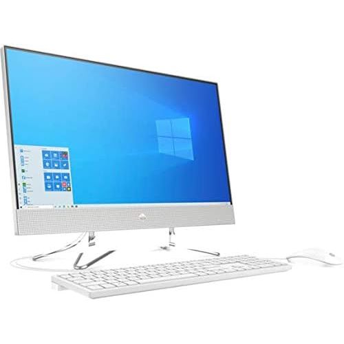 에이치피 HP Pavilion 27 Touch Desktop 1TB SSD Win 10 Pro (Intel 10th gen Quad Core CPU and Turbo Boost to 4.90GHz, 16 GB RAM, 1 TB SSD, 27-inch FullHD Touchscreen, Win 10 Pro) PC Computer A