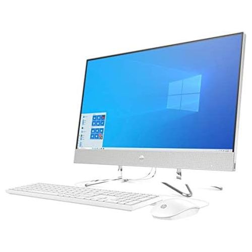 에이치피 HP Pavilion 27 Touch Desktop 1TB SSD Win 10 Pro (Intel 10th gen Quad Core CPU and Turbo Boost to 4.90GHz, 16 GB RAM, 1 TB SSD, 27-inch FullHD Touchscreen, Win 10 Pro) PC Computer A