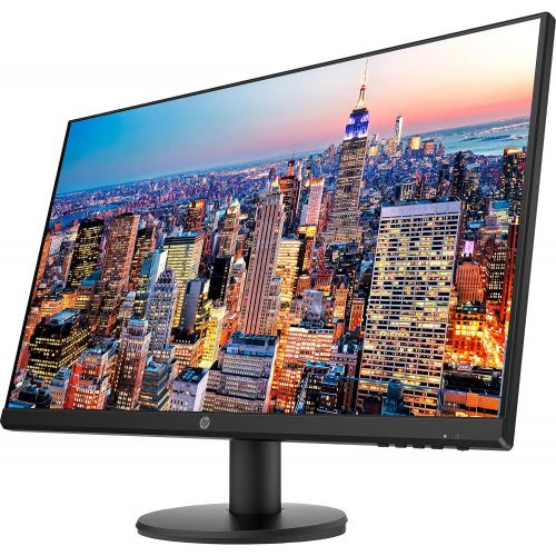 에이치피 HP P27v G4 27 Inch 1920 x 1080 Full HD IPS LED-Backlit LCD Monitor Bundle with HDMI, VGA, Gel Mouse Pad, and MK270 Wireless Keyboard and Mouse Combo