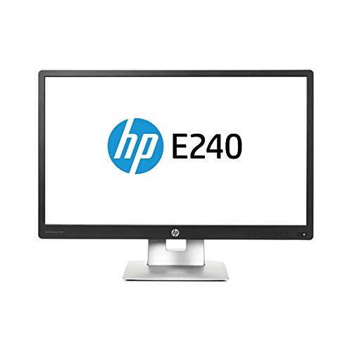 에이치피 HP M1N99AA#ABA EliteDisplay E240 23.8 1080p Full HD LED-Backlit LCD Monitor, Black/Silver