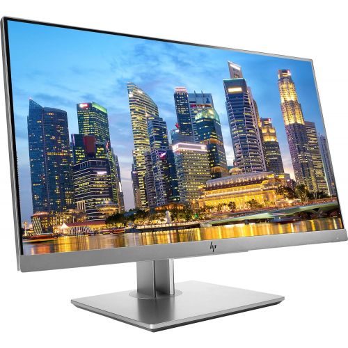 에이치피 HP EliteDisplay E223 21.5 Inch 1920 x 1080 (1FH45A8#ABA) Full HD IPS LED Backlit Monitor Bundle with HDMI, VGA, DisplayPort, Gel Mouse Pad, and MK270 Wireless Keyboard and Mouse Co