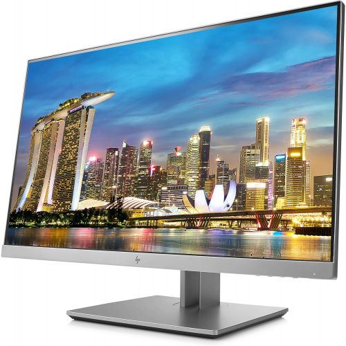 에이치피 HP EliteDisplay E233 23 Inch 1920 x 1080 (1FH46A8#ABA) Full HD IPS LED Backlit Monitor Bundle with HDMI, VGA, DisplayPort, Gel Mouse Pad, and MK270 Wireless Keyboard and Mouse Comb