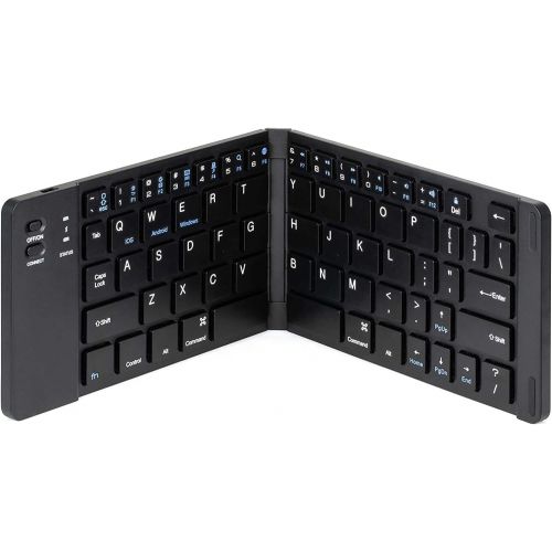 에이치피 HP S14 FHD (1920 x 1080) Portable Travel Monitor Bundle with USB Type-C, Black Matte Bluetooth Folding Wireless Keyboard, and Black Pebble M355 Bluetooth Wireless Mouse