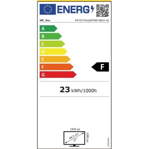 에이치피 HP EliteDisplay E273m MonitorNew Retail, 1FH51AA#ABBNew Retail