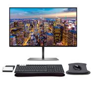 HP Z27u G3 27 Inch 2K QHD Multi-Device Monitor Bundle with USB-C, K375s Bluetooth Keyboard, M585 Bluetooth Mouse, Gel Pads, Compatible with MacBook, MacBook Pro, MacBook Air, iPad