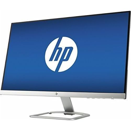 에이치피 2017 Newest HP 27 Widescreen IPS LED FHD Monitor, 1920x1080, 7ms response time, 178 degrees viewing angles, 10,000,000:1 dynamic contrast ratio, 2 HDMI and VGA Inputs Natural Silve