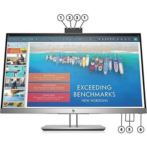 에이치피 HP Business E243d 23.8 LED LCD Monitor - 16:9-7 ms GTG - 1920 x 1080-250 Nit - Full HD - Webcam - HDMI - VGA - DisplayPort - USB - 155 W - Australia/New Zealand MEPS, WEEE, Vietnam