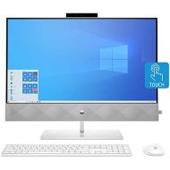 HP Pavilion 27 Touch Desktop 2TB SSD 2TB HD 32GB RAM (Intel Core i7-10700K CPU 3.80GHz Turbo Boost 5.10GHz, 32 GB RAM, 2 TB SSD + 2 TB HD, 27-inch FullHD Touchscreen, Win 10) PC Co