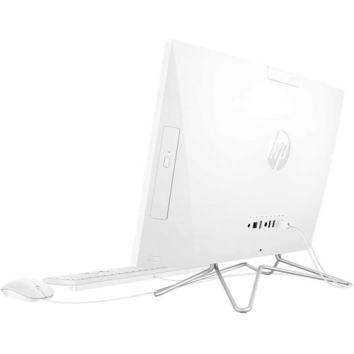 에이치피 2021 Flagship HP 24 All-in-One Desktop Computer 23.8 FHD IPS Touchscreen Intel Quad-Core i5-1035G1 12GB DDR4 256GB SSD 1TB HDD MX330 2GB Webcam DVD WiFi Win 10, w/ 9H HDMI Cable