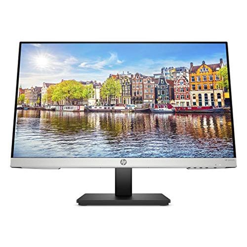 에이치피 HP 24mh FHD Monitor - Computer Monitor with 23.8-Inch IPS Display (1080p) - Built-In Speakers and VESA Mounting - Height/Tilt Adjustment for Ergonomic Viewing - HDMI and DisplayPor