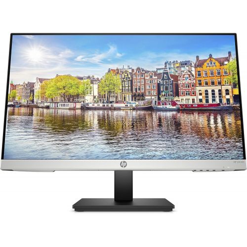 에이치피 HP 24mh FHD Monitor - Computer Monitor with 23.8-Inch IPS Display (1080p) - Built-In Speakers and VESA Mounting - Height/Tilt Adjustment for Ergonomic Viewing - HDMI and DisplayPor